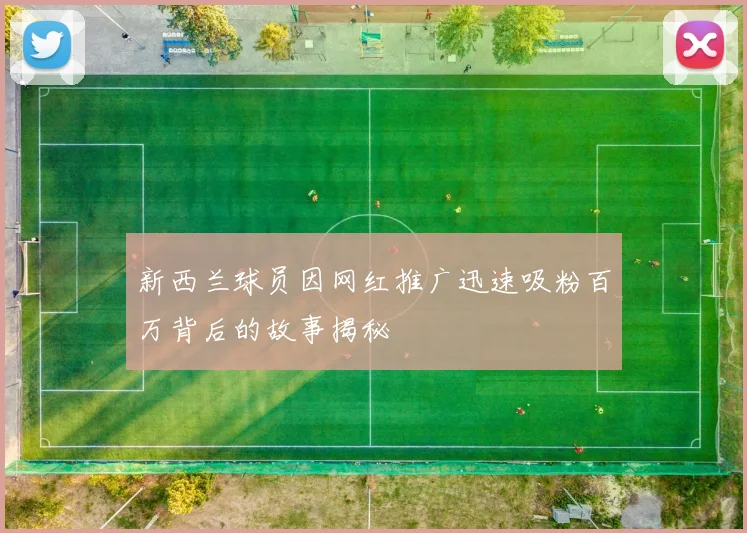 新西兰球员因网红推广迅速吸粉百万背后的故事揭秘